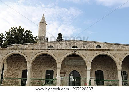 The Grans Mosque (djami Kebir As It Is Called) In Larnaca, Cyprus