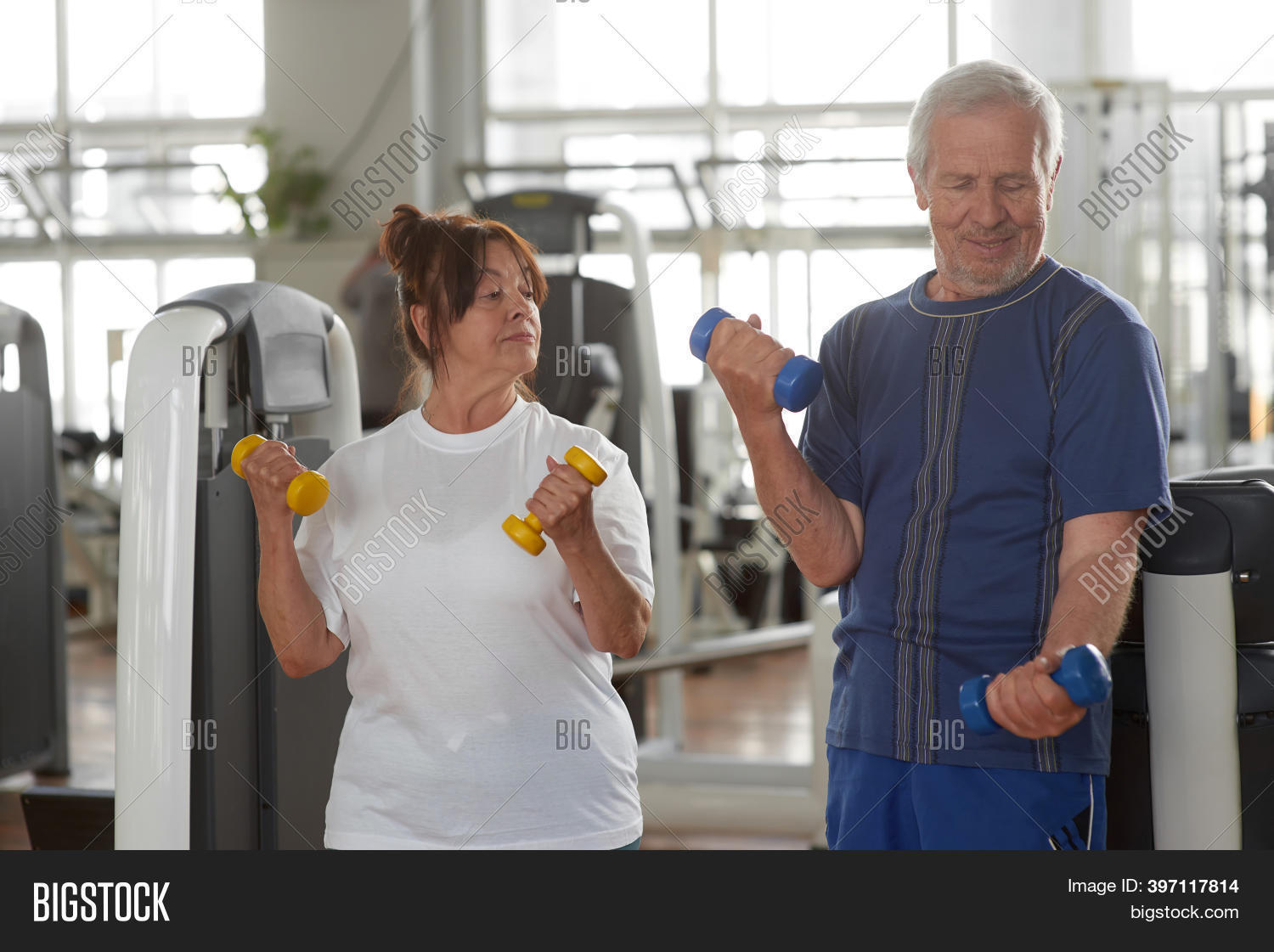 Seniors Lifting Image & Photo (Free Trial) Bigstock