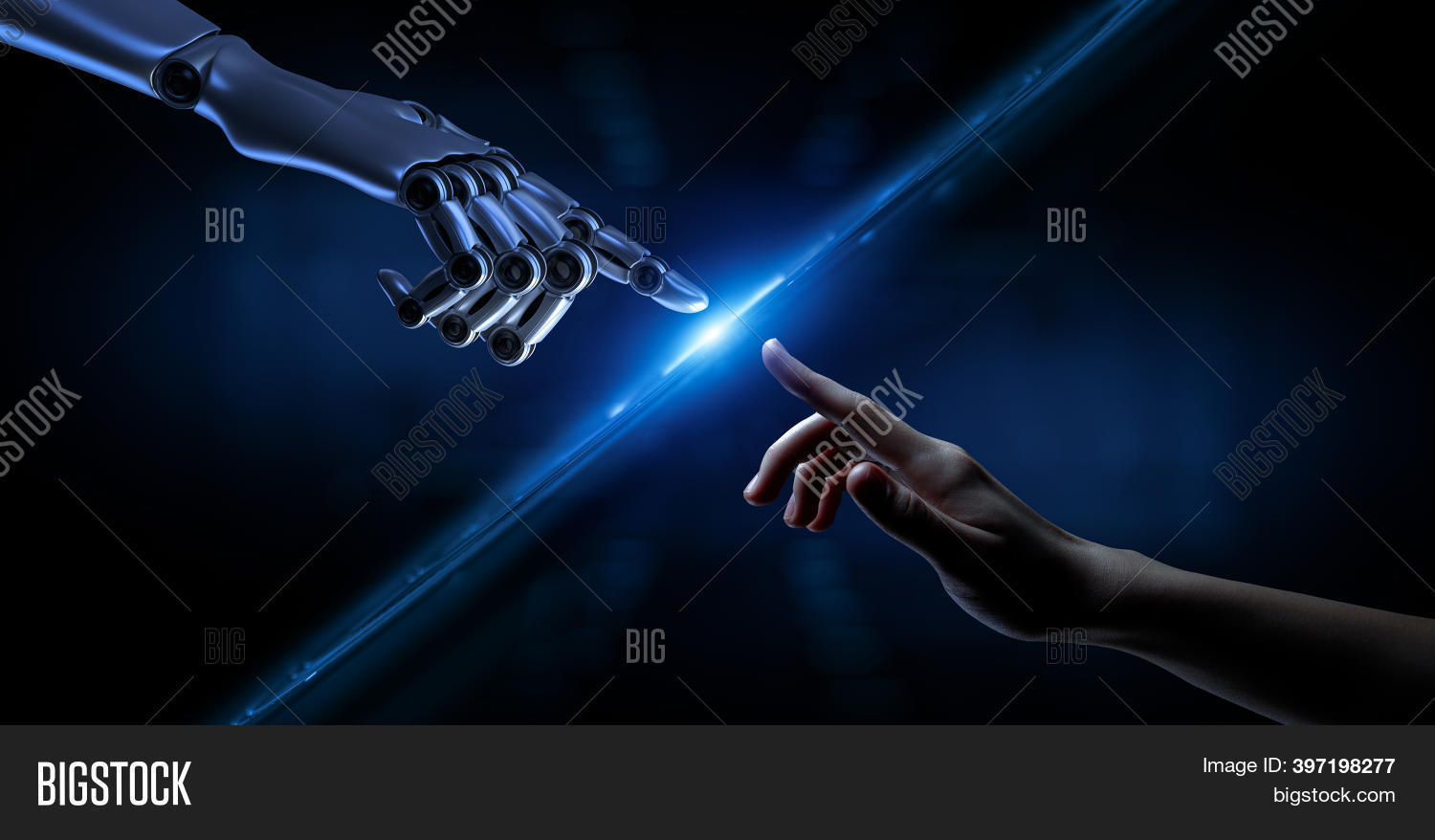 Robot Hand Making Image & Photo (Free Trial) | Bigstock