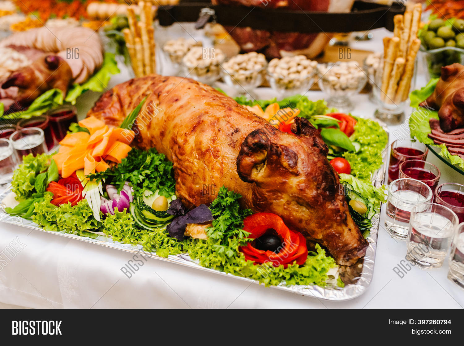 Roast Pig. Roasted Image & Photo (Free Trial) Bigstock