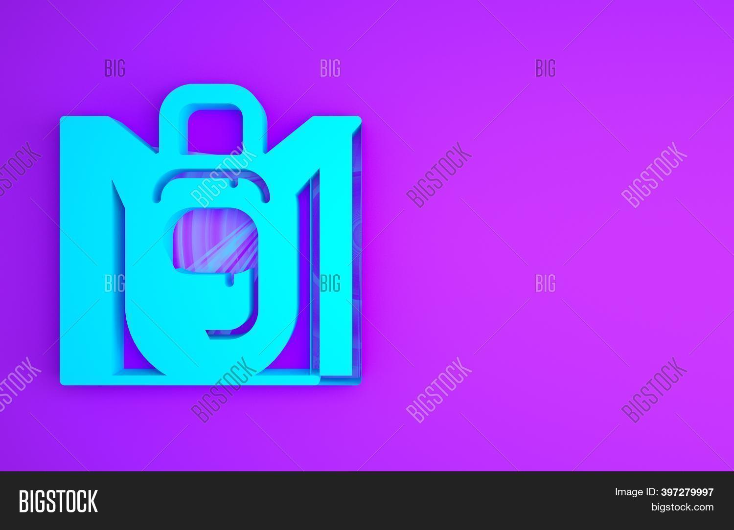 Blue Hiking Backpack Image & Photo (Free Trial) | Bigstock