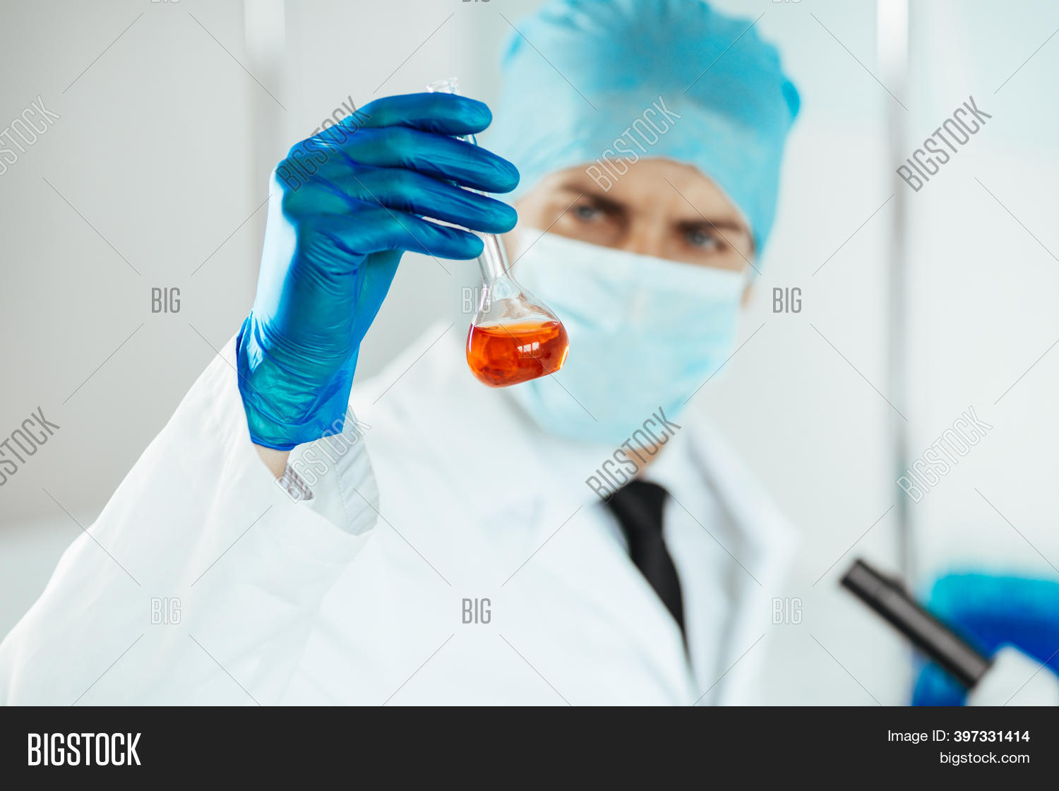 Close . Medical Flask Image & Photo (Free Trial) Bigstock