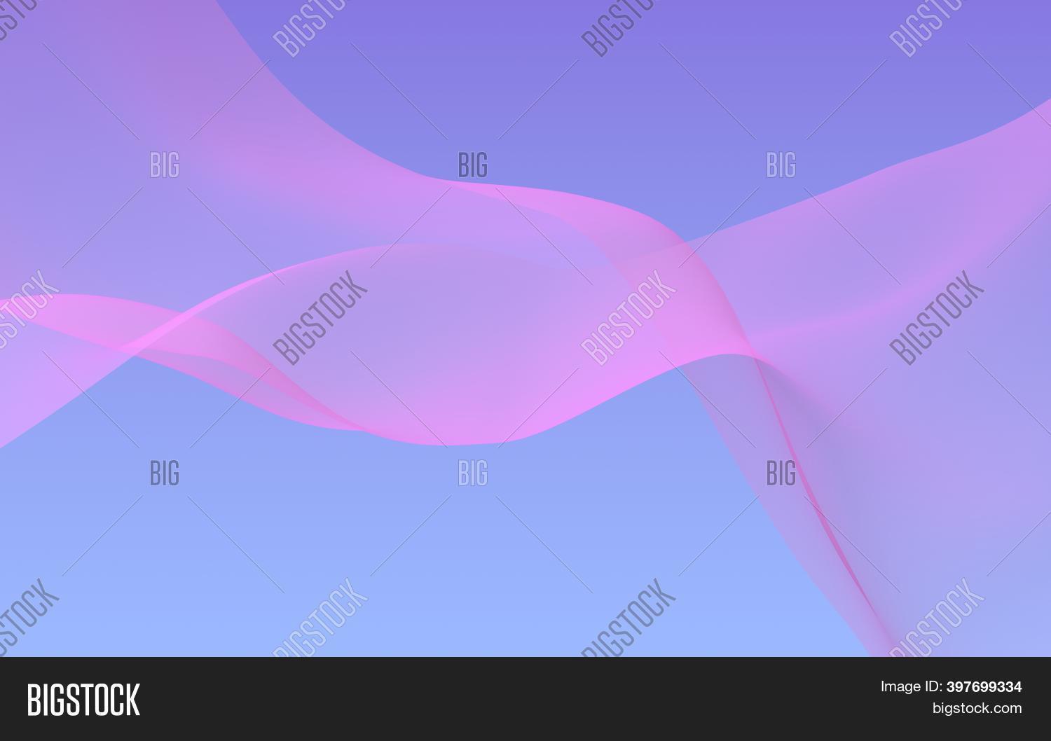 Pink Wave On Blue Sky Image & Photo (Free Trial) | Bigstock