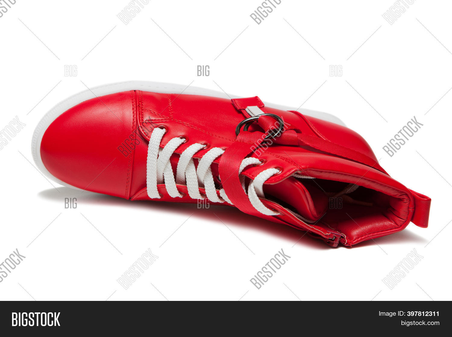 Red Sport Shoe Image & Photo (Free Trial) Bigstock