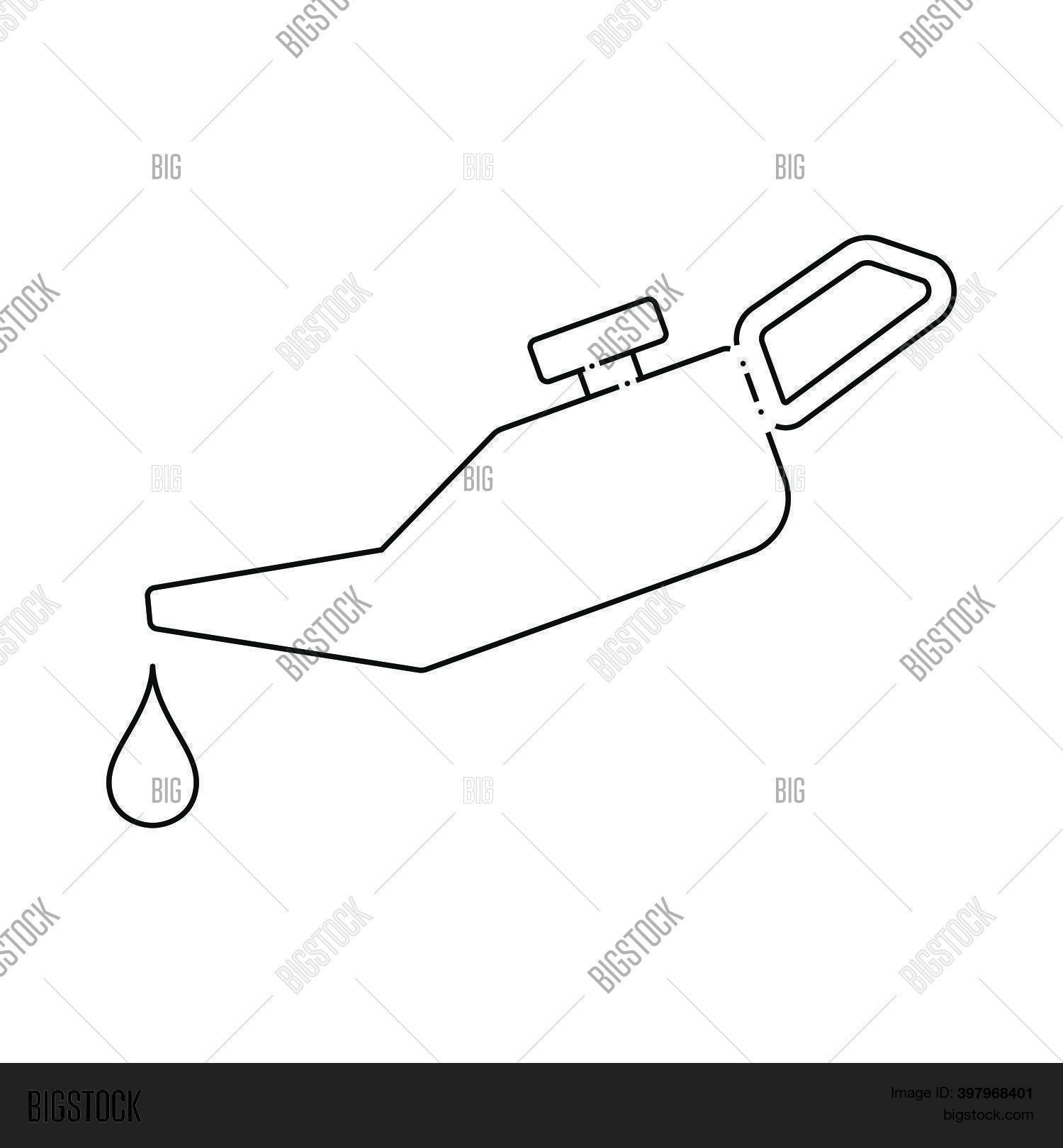 Oil Canister Icon. Vector & Photo (Free Trial) Bigstock