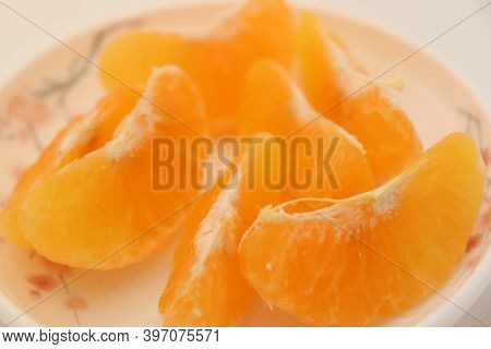 Tasty And Healthy Tangerines Stock