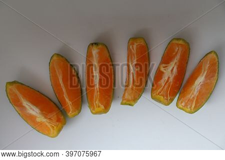 Tasty And Healthy Tangerines Stock