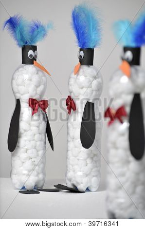 Christmas penguins