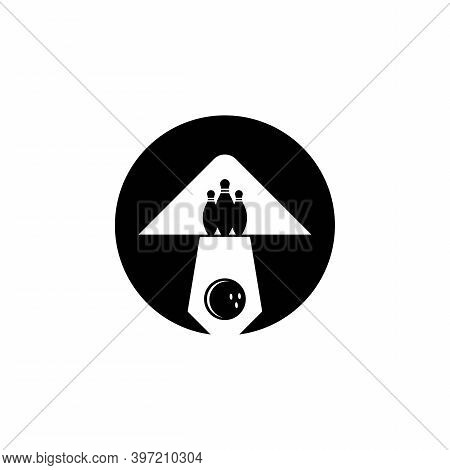 Bowling Logo Stock Vector Sport Template Illustration