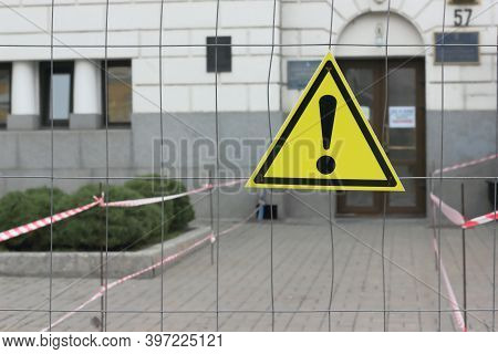 Kiev Ukraine Volodymyrska Street, 57. November 2020. Choreographic School 