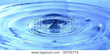 Goutte d'eau se bouchent