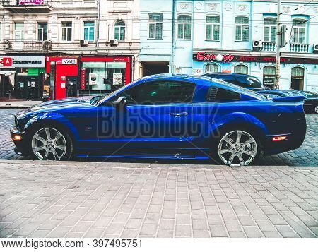 Kiev, Ukraine - May 14, 2011: Ford Mustang Saleen S281 Supercharged In The City