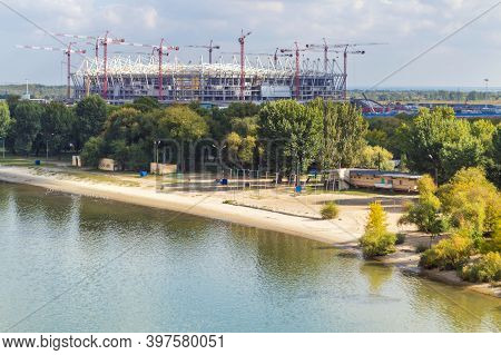 Building Arena Stadium For Fifa World Cup 2018, Russia, Rostov-on-don, November 2016