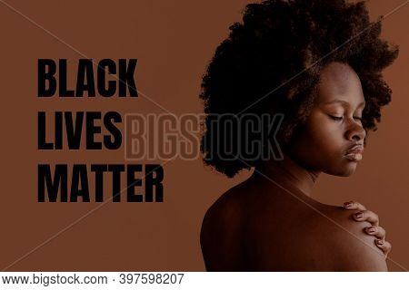 We support the black lives matter movement for justice social template