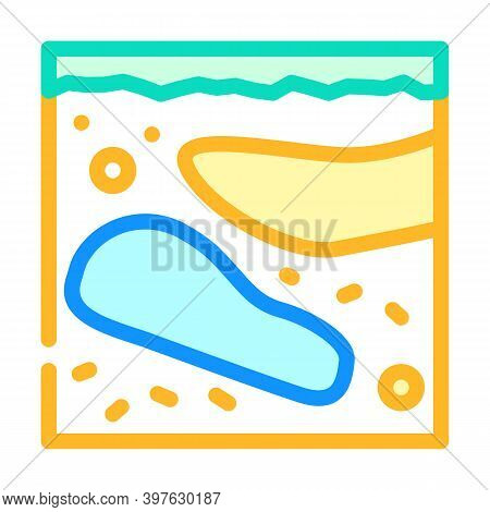 Depth Soil Analysis Color Icon Vector Illustration