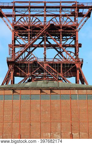 Gelsenkirchen, Germany. Industrial Heritage Of Ruhr Region. Zeche Consolidation - Former Coal Mine.