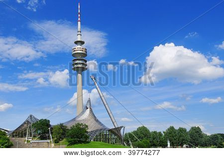 Stadion Olympiapark w Monachium