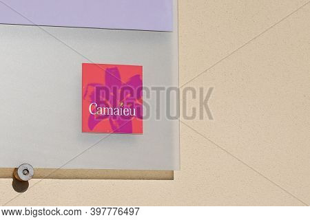 Bordeaux , Aquitaine  France - 12 01 2020 : Camaieu Logo And Text Sign Of Store Brand Camaïeu Shop O