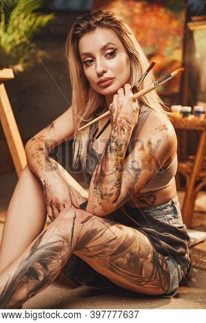 Tattooed Female Image & Photo (Free Trial) | Bigstock