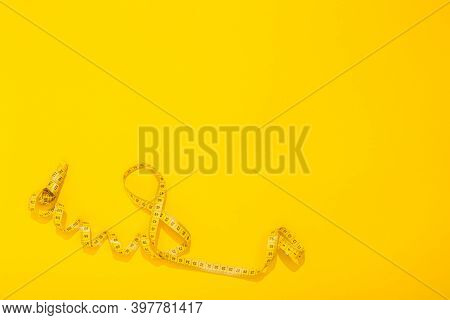 International Women's Day 8 March. World Mother's Day 8 May. Centimeter Tape Twisted In The Shape Of