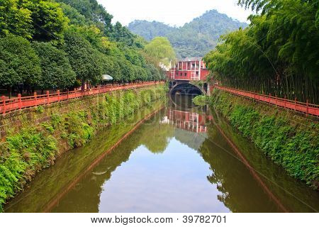 Landschaften der chinesischen Park.