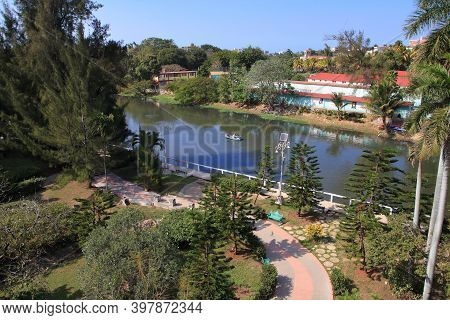 River Almendares And Almendares Park In Havana City, Cuba.