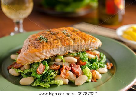 Grillet laks