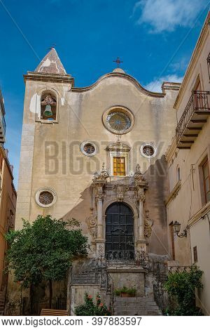 Cefalu, Medieval Village Of Sicily Island, Province Of Palermo, Italy. Europe