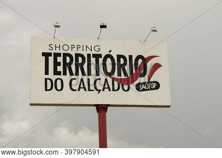 Jau / Sao Paulo / Brazil - 02 21 2020: Footwear Territory Shopping (shopping Território Do Calçado) 