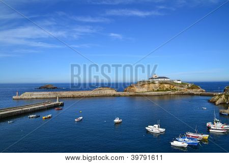 Port morski Tapia, Asturias, Hiszpania