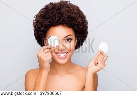 Close-up Portrait Of Her She Nice-looking Attractive Cheerful Cheery Well-groomed Wavy-haired Girl C