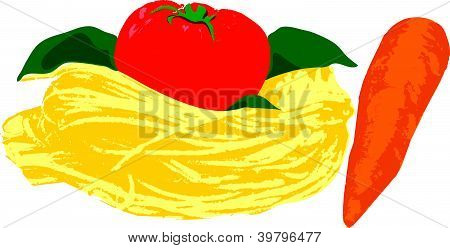 빨간 토마토 파스타