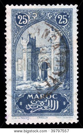 Porte De Chella, w pobliżu Rabat, Maroko
