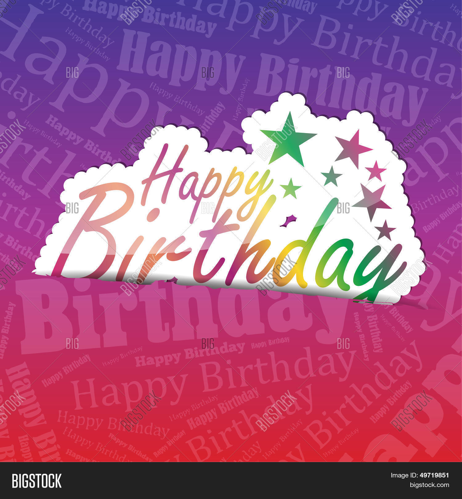 Happy Birthday Vector & Photo (Free Trial) | Bigstock