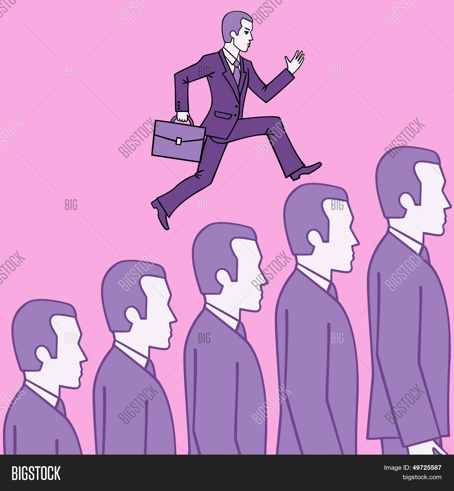 Шагает по головам. По головам к успеху. Карьерная лестница карикатура. Человек идет по головам. Карикатура идти по головам.