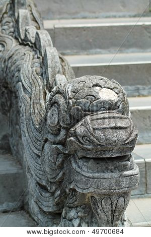 Serpent on Stairway