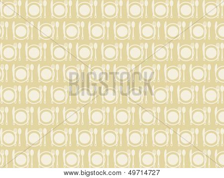 Seamless dinner background