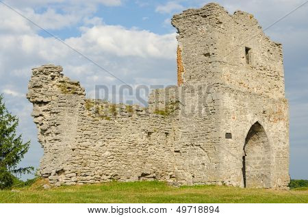 Kremenets (Krzemieniec), Ukraine - ruinerne af slottet
