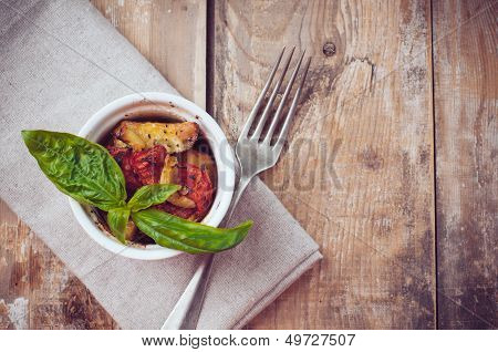 Vegan Food: Roasted Vegetables