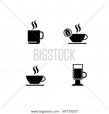 Cup of coffee icons