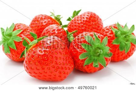 Strowberry with cake
