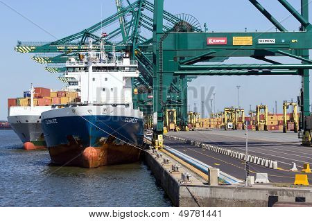 Antwerp Harbor