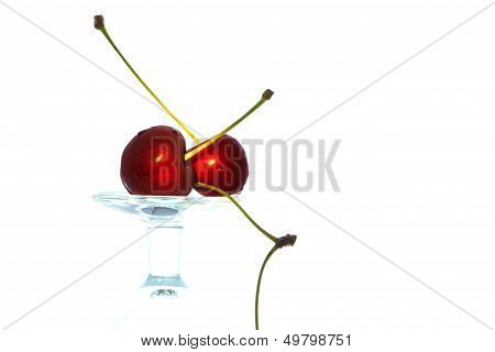 Bright cherries