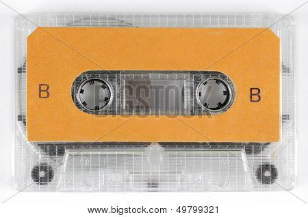 an old audio cassette