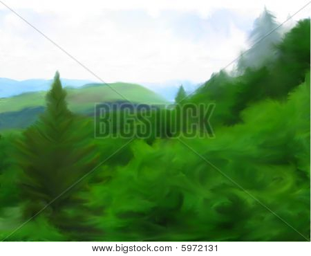 Collines de l'été