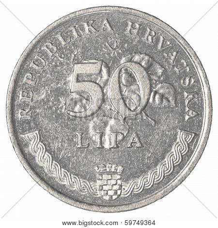 50 Croatian Lipa Coin