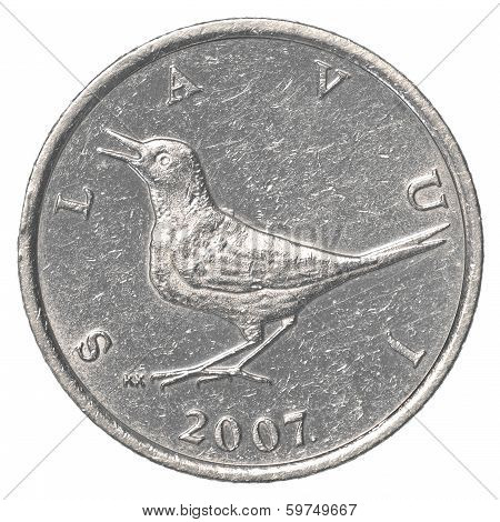 One Croatian Kuna Coin
