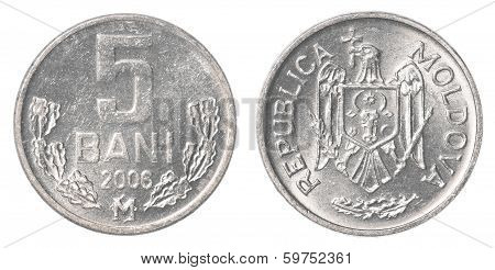 5 Moldovan Bani Coin