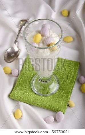 Easter Breakfast With Rice Pudding