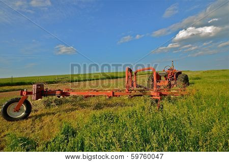 Raking the Prairie Hay
